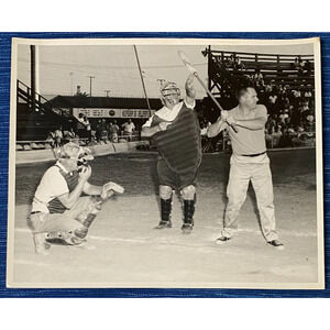 Vintage Sam Lynn JBA Ballpark Coca Cola Menu Sign Photo Baseball Bakersfield CA